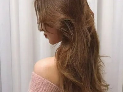 上门暖棕色染发